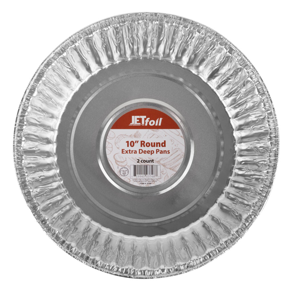 Round Extra Deep Ultra Heavy Pans - 2 Count
