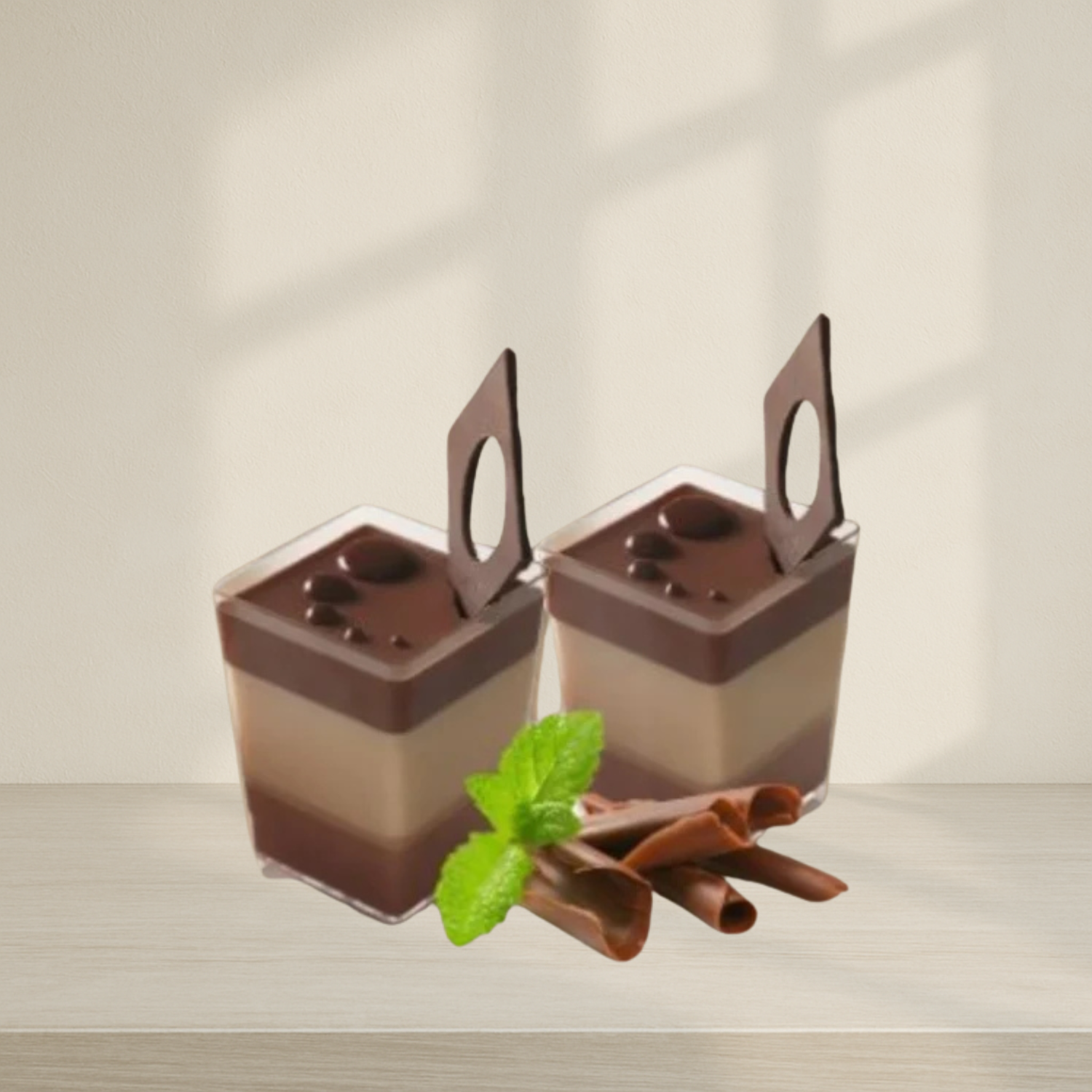 Decor Square Dessert Cup - 10 Count
