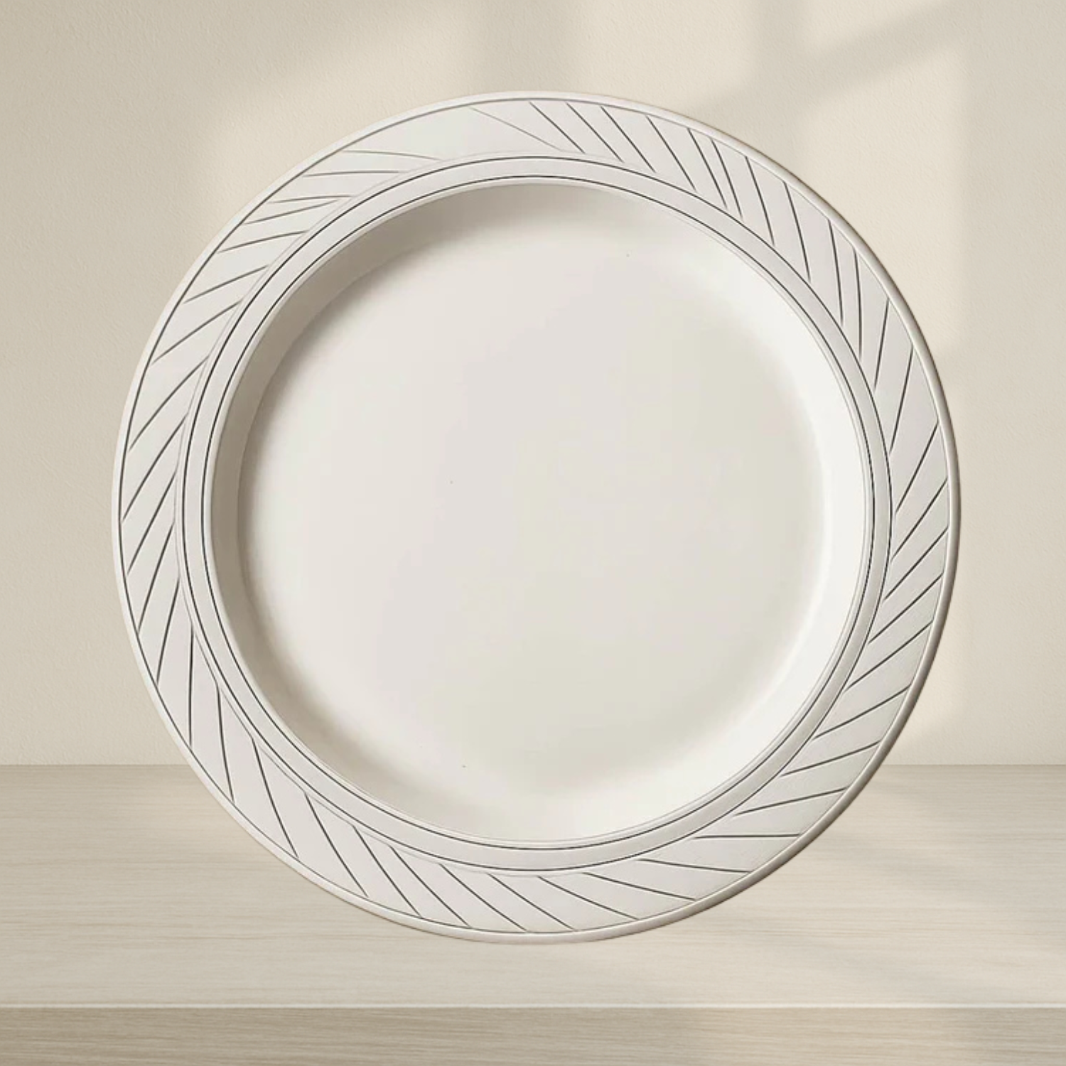 Dinner Collection Clear Salad Plates -  40 Count