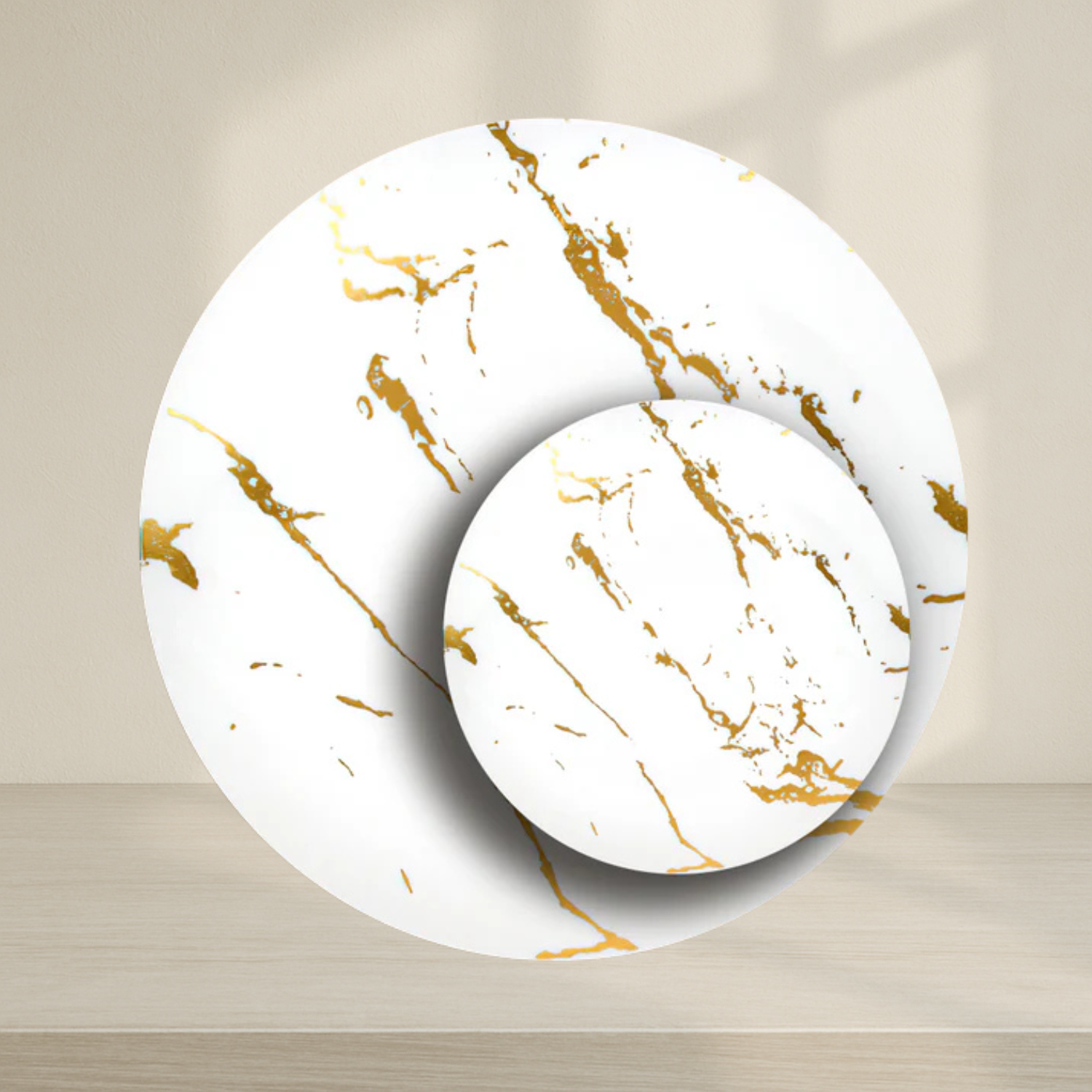 Stroke White and Gold Collection
