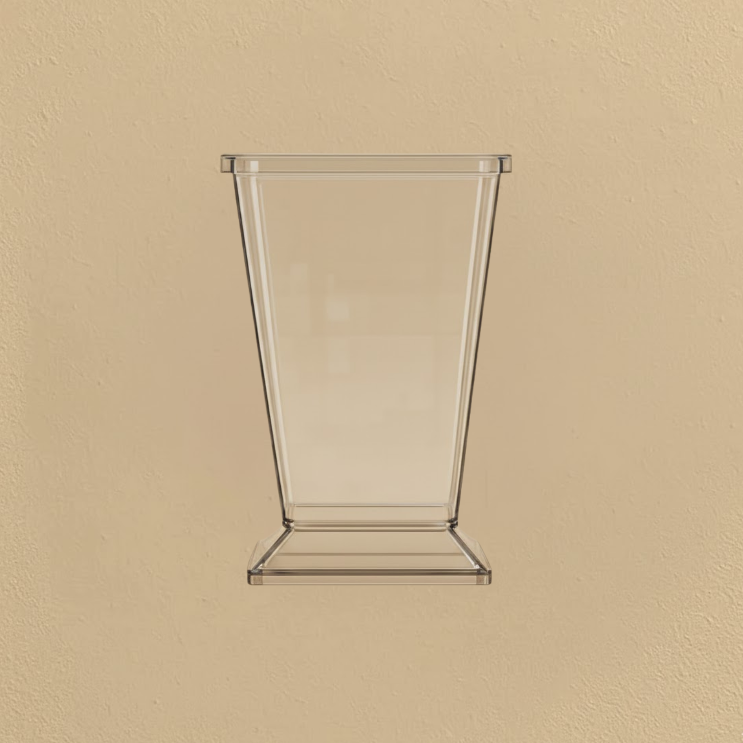 Mini Ware Square Cups With Lids Small - 10 Count