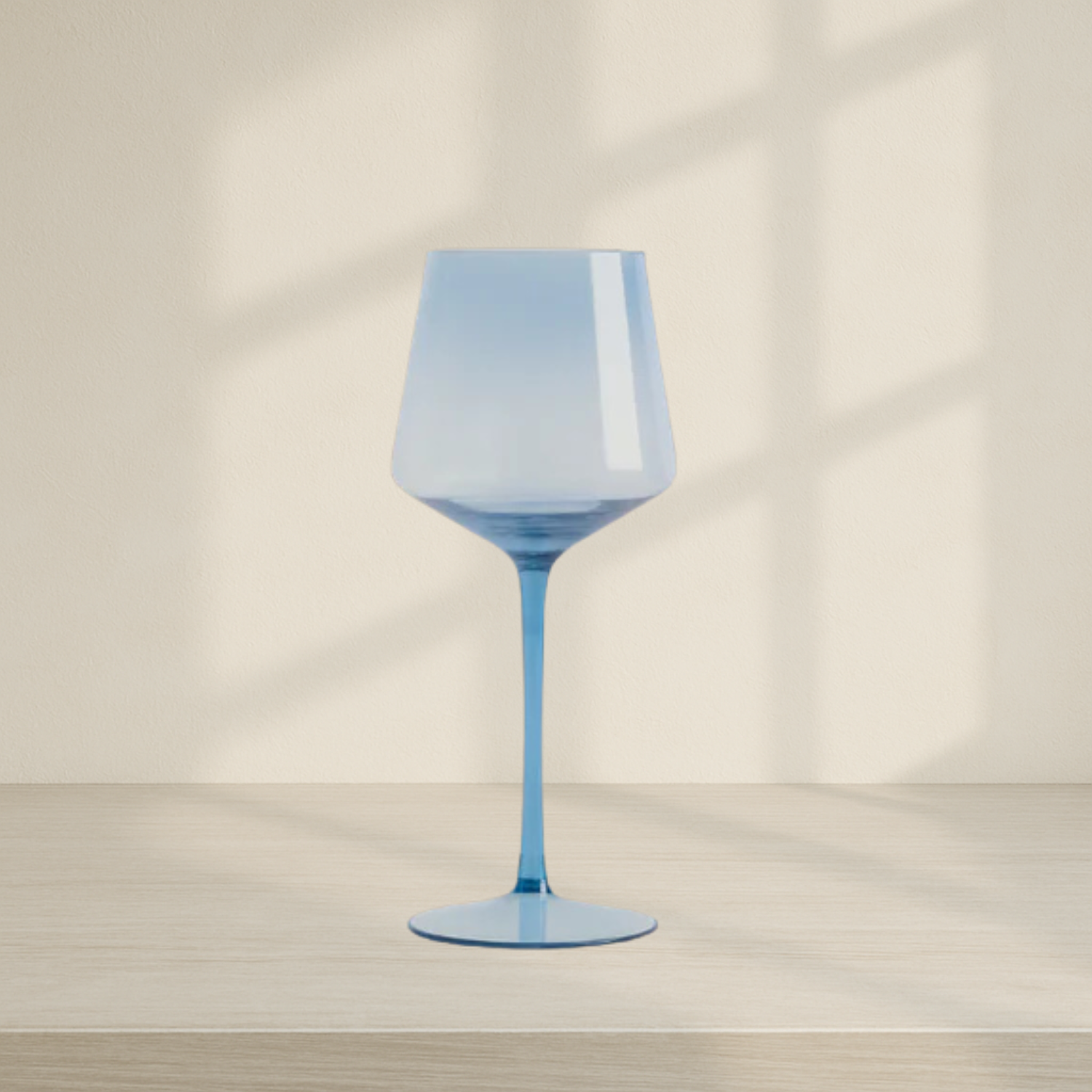 Blue Hip Wine Glass 14oz - 4 Count