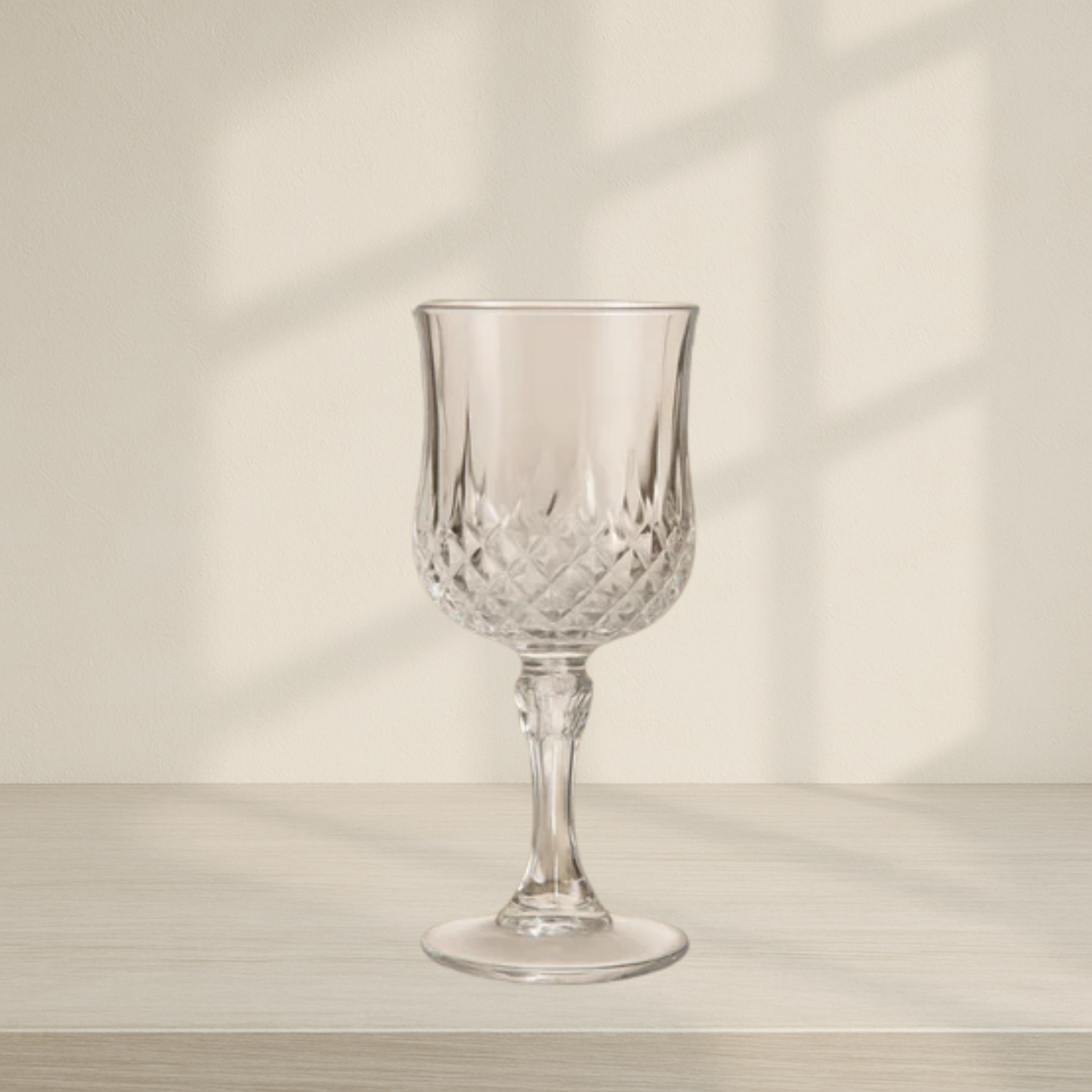 Crystal-Like Wine Glasses - 4 Count