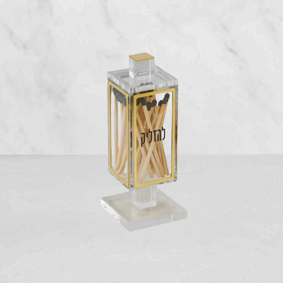 Lucite Match Box - The Closeout Connection