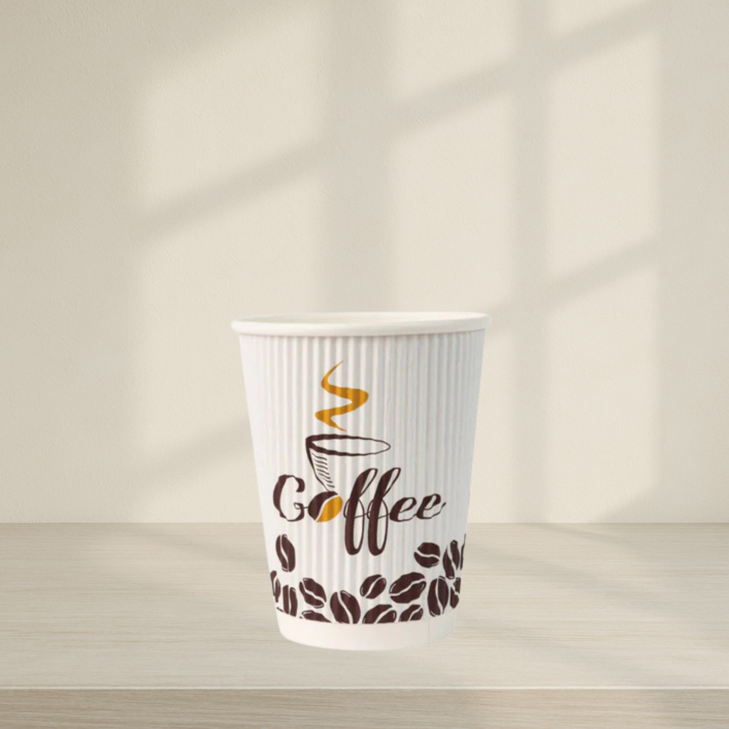 Ripple Hot Cups Coffee Print - 20 Count