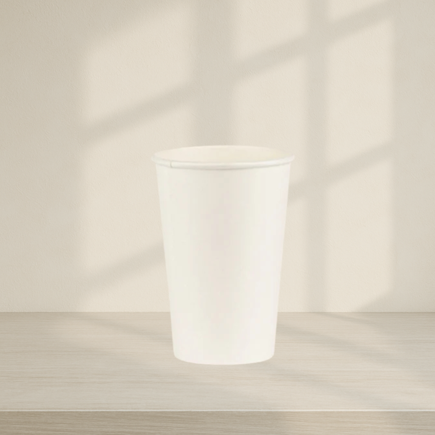White Paper Hot Cups - 50 Count