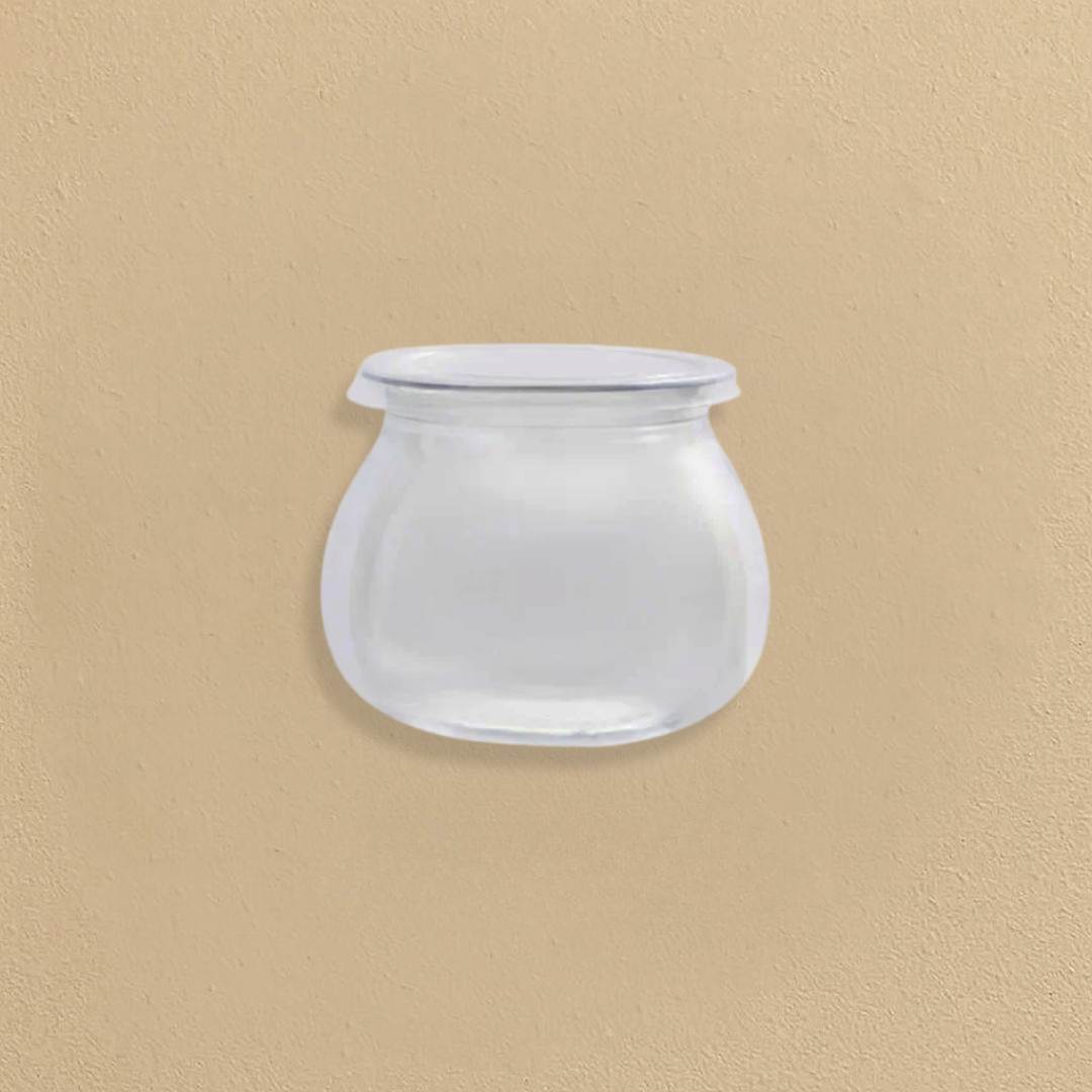 Round Mousse Cups With Lid - 8 Count