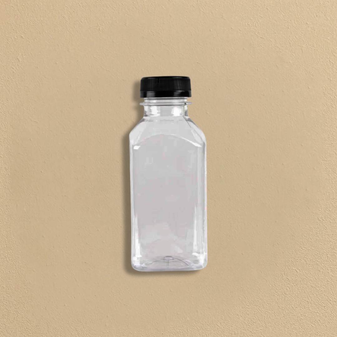 Plastic Bottles With Lids - 7 Count