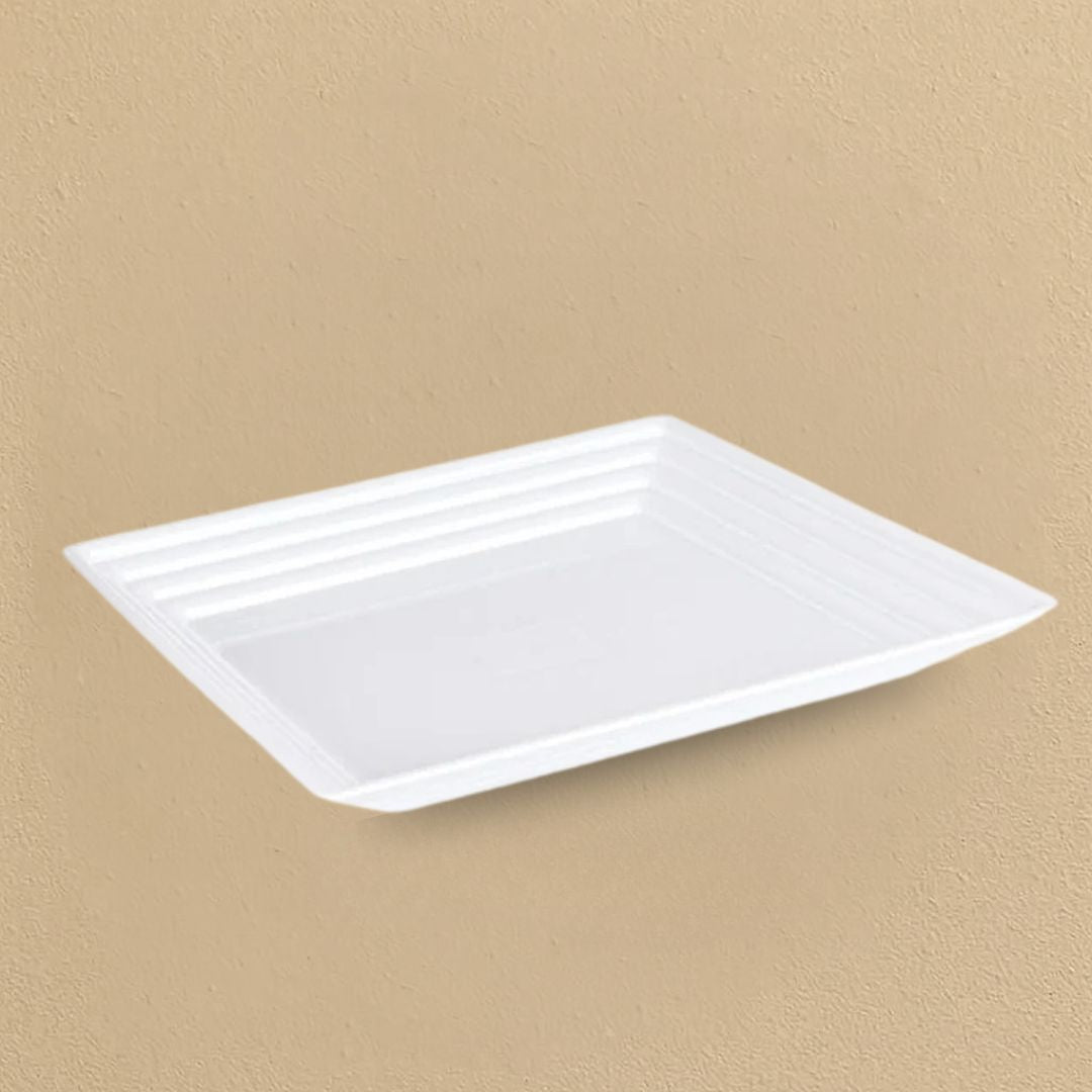 White Serving Tray