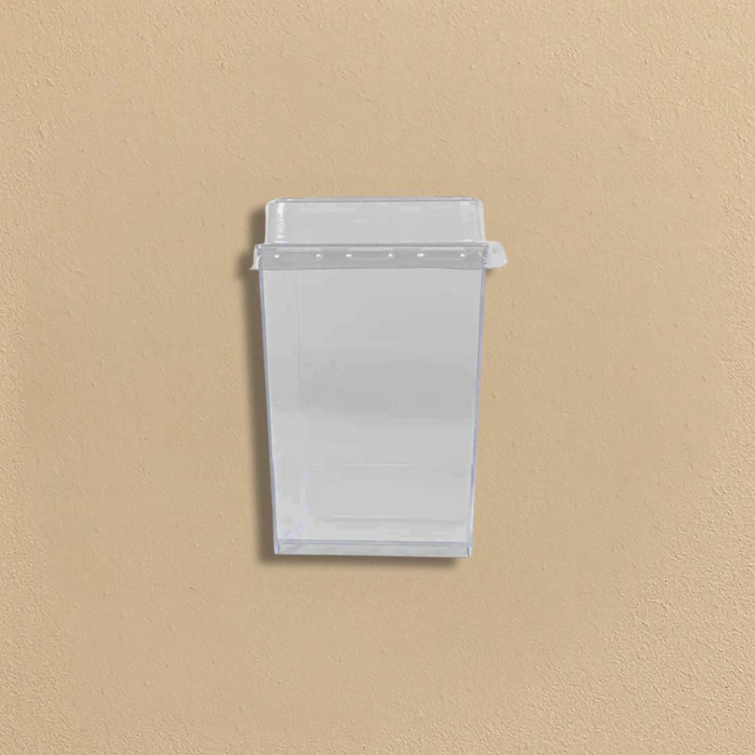 Square Cups with Lids - 10 Count