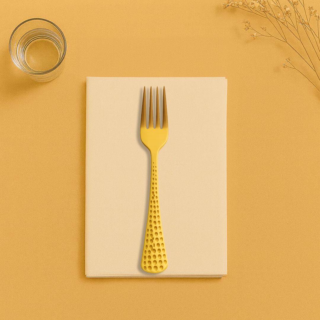 Hammered Forks Plastic Flatware- 20ct