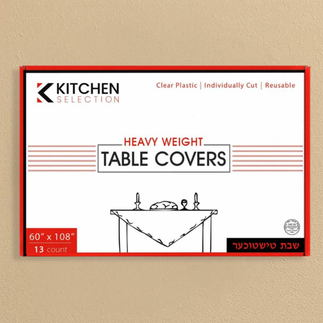 Clear Tablecloths - 13 Count