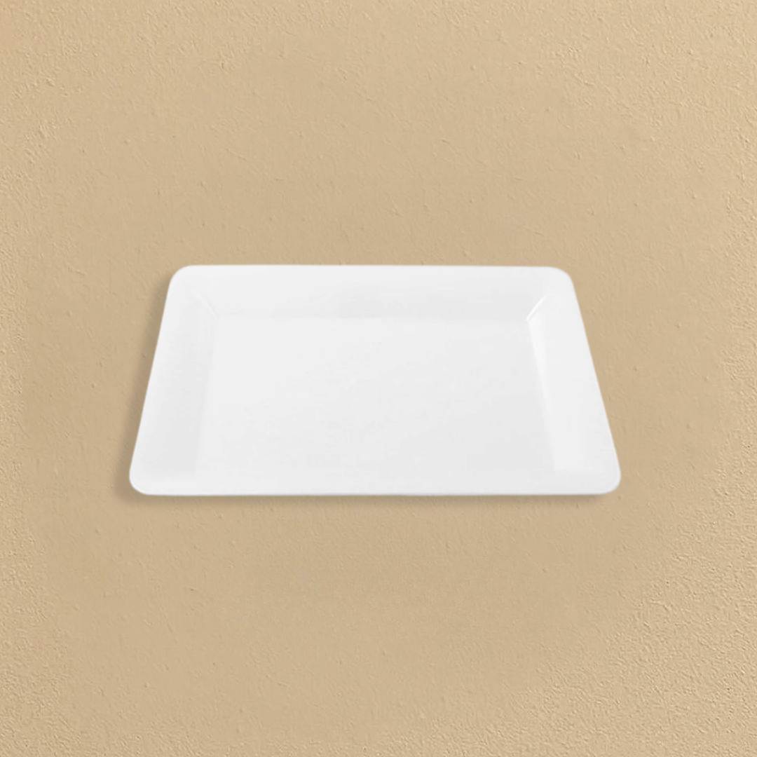 Rectangular Serving Tray White