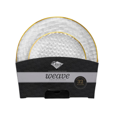 Weave collection pearl/gold 32ct