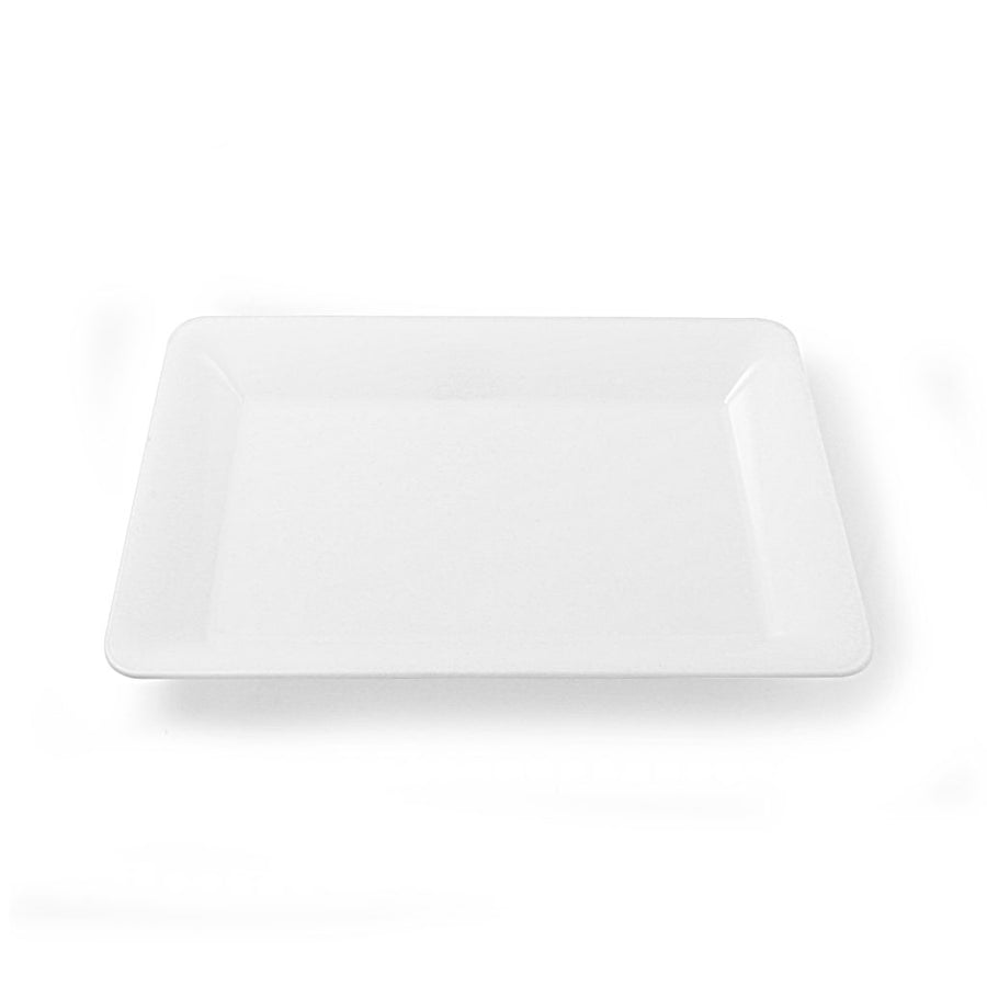 Rectangular Serving Tray White - The Closeout Connection