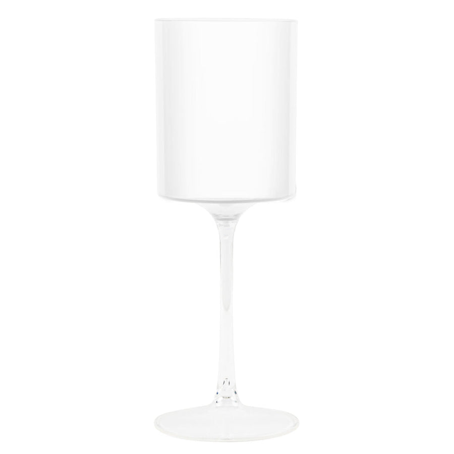 Two Tone Wine Glasses - 5 Count