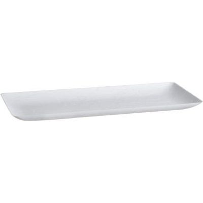 White Rectangle Serving Tray