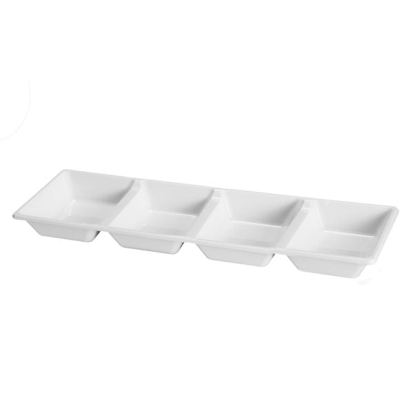 White 4 Section Tray#Color_White