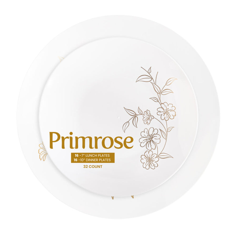 Primrose Plate Collection - The Closeout Connection