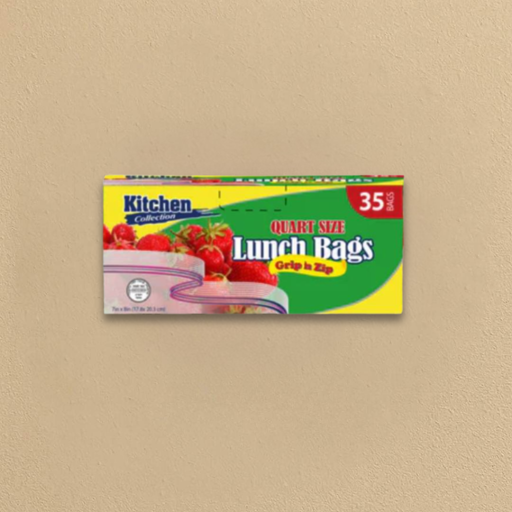 Zip & Lock Quart - 35 ct