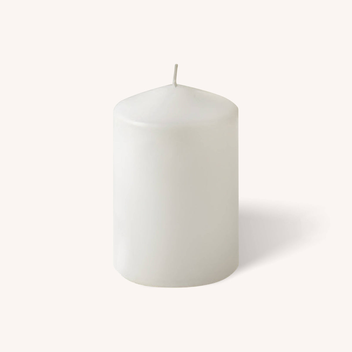 White Pillar Candles 2 x 3 inch - candle