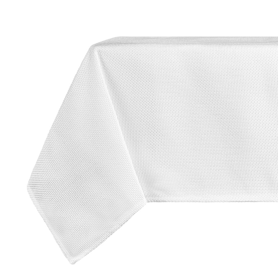 Audrey White Tablecloth - The Closeout Connection