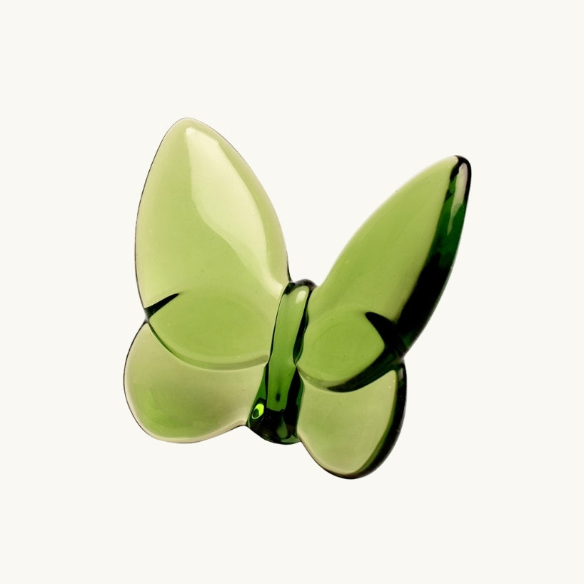 Glass Butterfly- Green