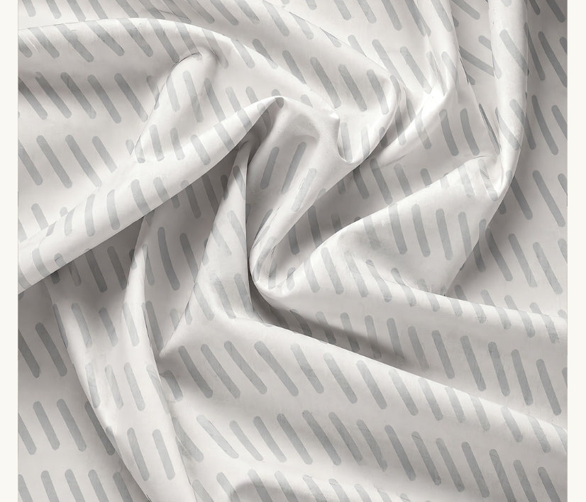Luxe Playful Strokes Bedding Set - 6 Piece