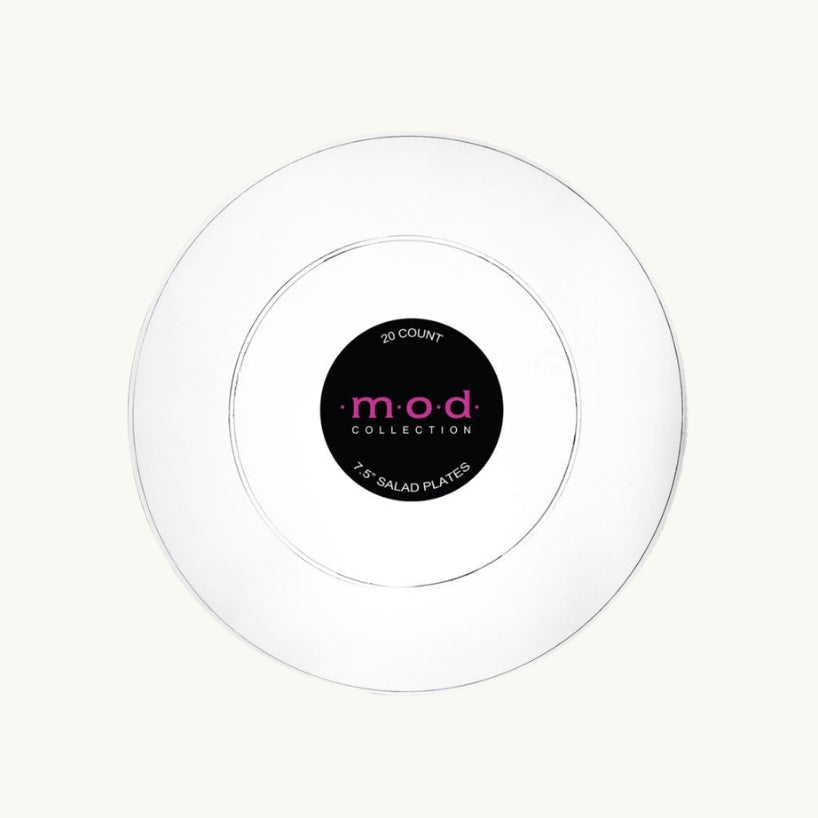 Mod Round Collection Plates & Bowls - 20 Count