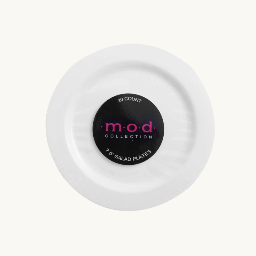 Mod Round Collection Plates & Bowls - 20 Count