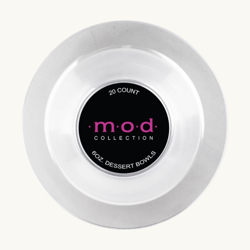 Mod Round Collection Plates & Bowls - 20 Count