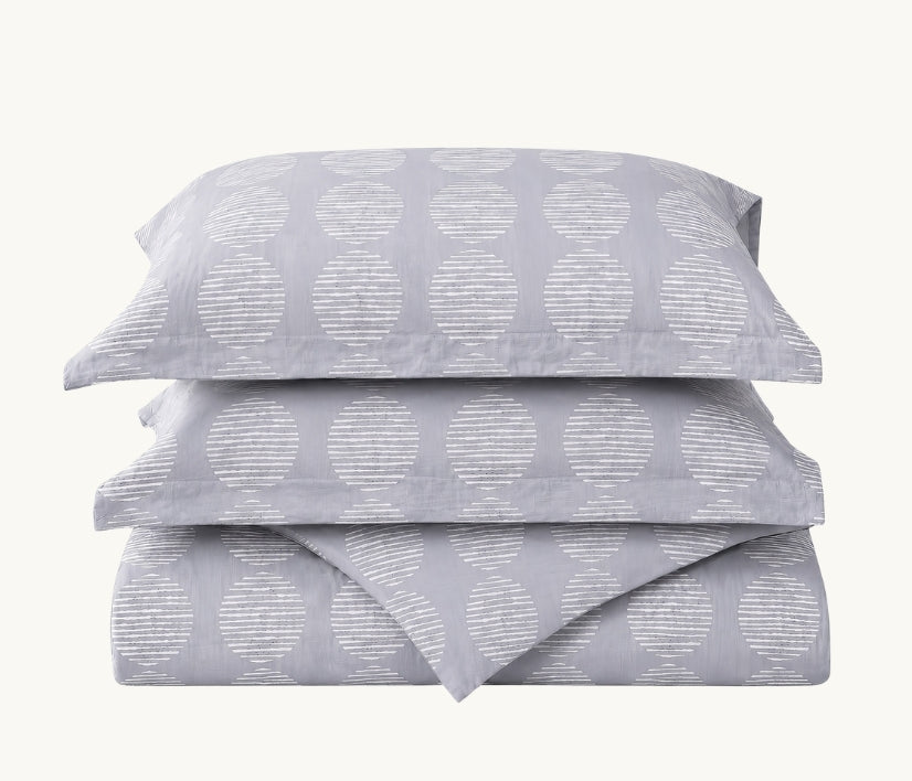 Luxe Stripe Dots Bedding set - 6 Piece