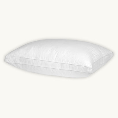 Morning Star Down-Like Hypoallergenic Pillow 20" x 26" x 1.5" – Stays Fluffy, Resists Flattening