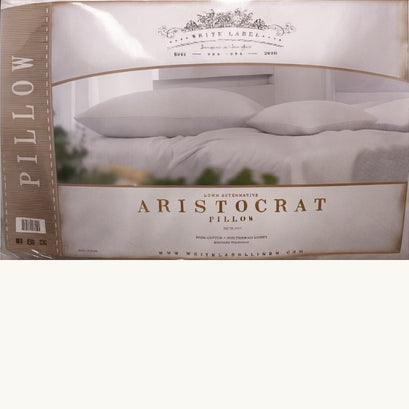 Aristocrat Pillow - White Label Linen packaging - The Closeout Connection