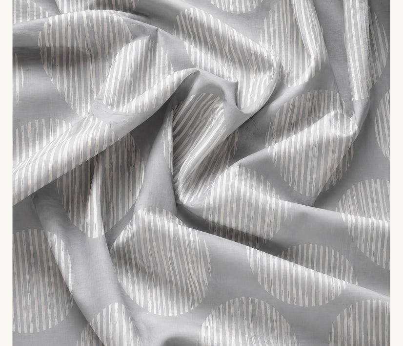 Luxe Stripe Dots Bedding Set - 6 Piece