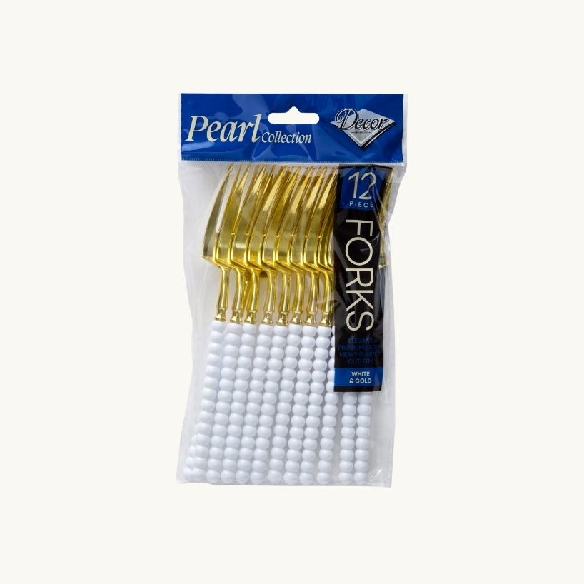 Decor Pearl Collection Cutlery - 12 Count