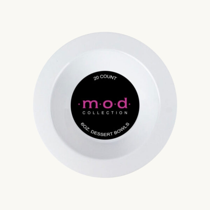 Mod Round Collection Plates & Bowls - 20 Count