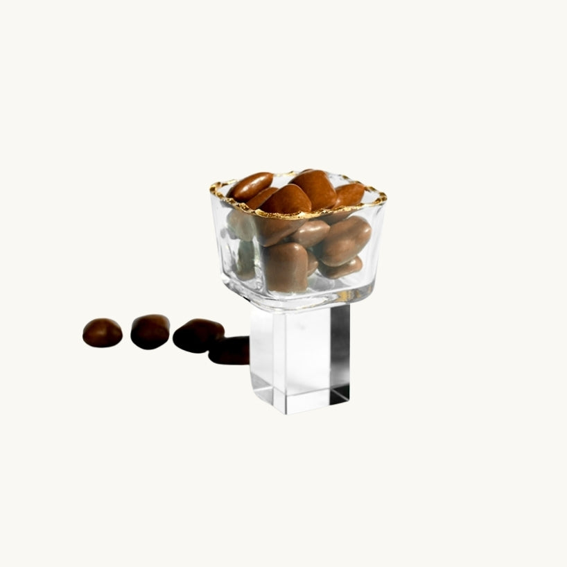 Monte Carlo Gold Rimmed Mini Dessert Cups 2 oz