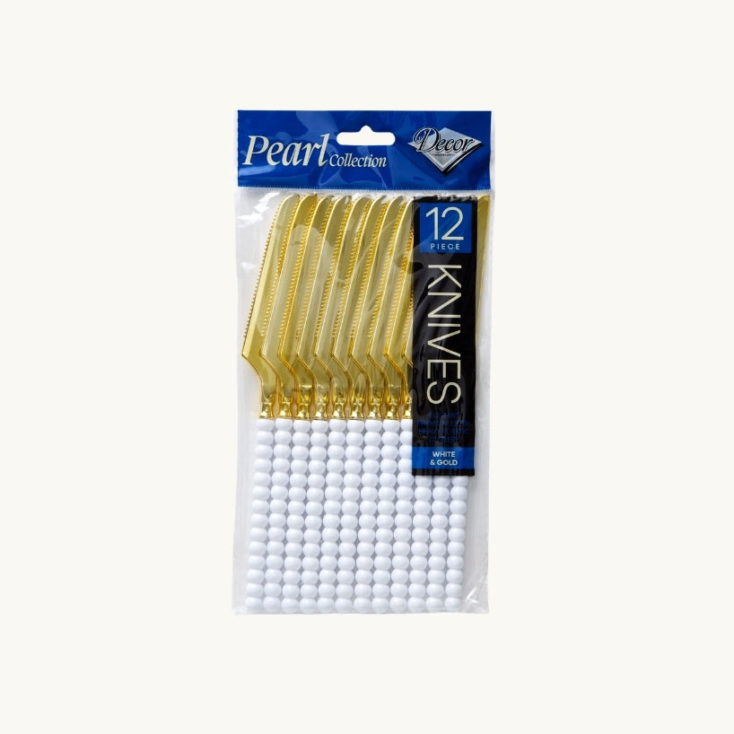 Decor Pearl Collection Cutlery - 12 Count