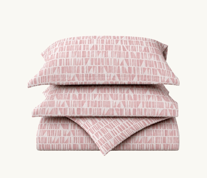 Luxe Soft Stripes Bedding set - 6 Piece