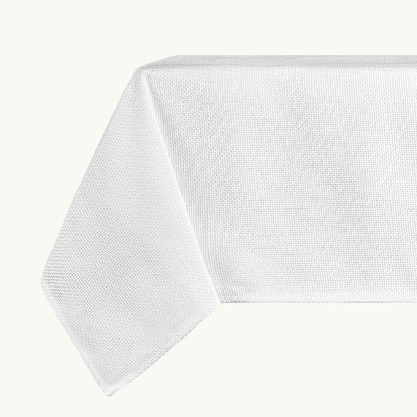 Audrey White Tablecloth