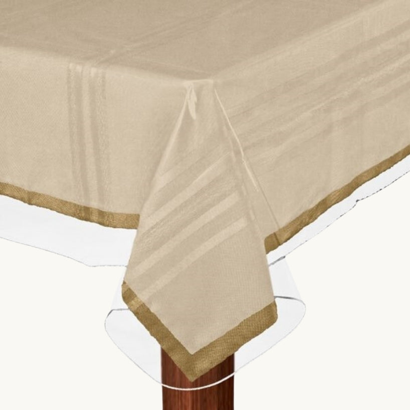 Crystal Clear Heavy Tablecloth Protector