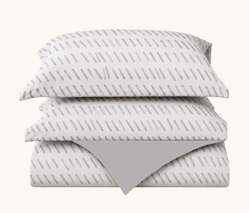 Luxe Playful Strokes Bedding set - 6 Piece
