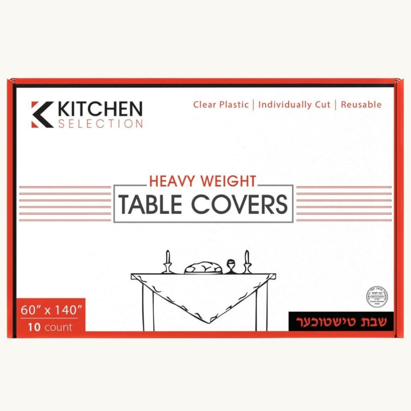Clear Table Covers - 10 Count