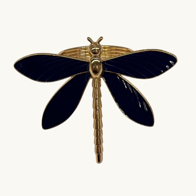 Dragonfly Napkin Ring - 4 Count