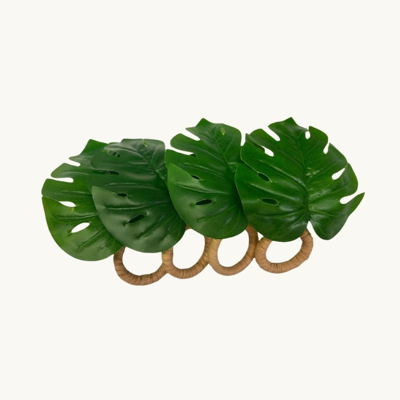 Leaf Napkin Ring - 4 Count
