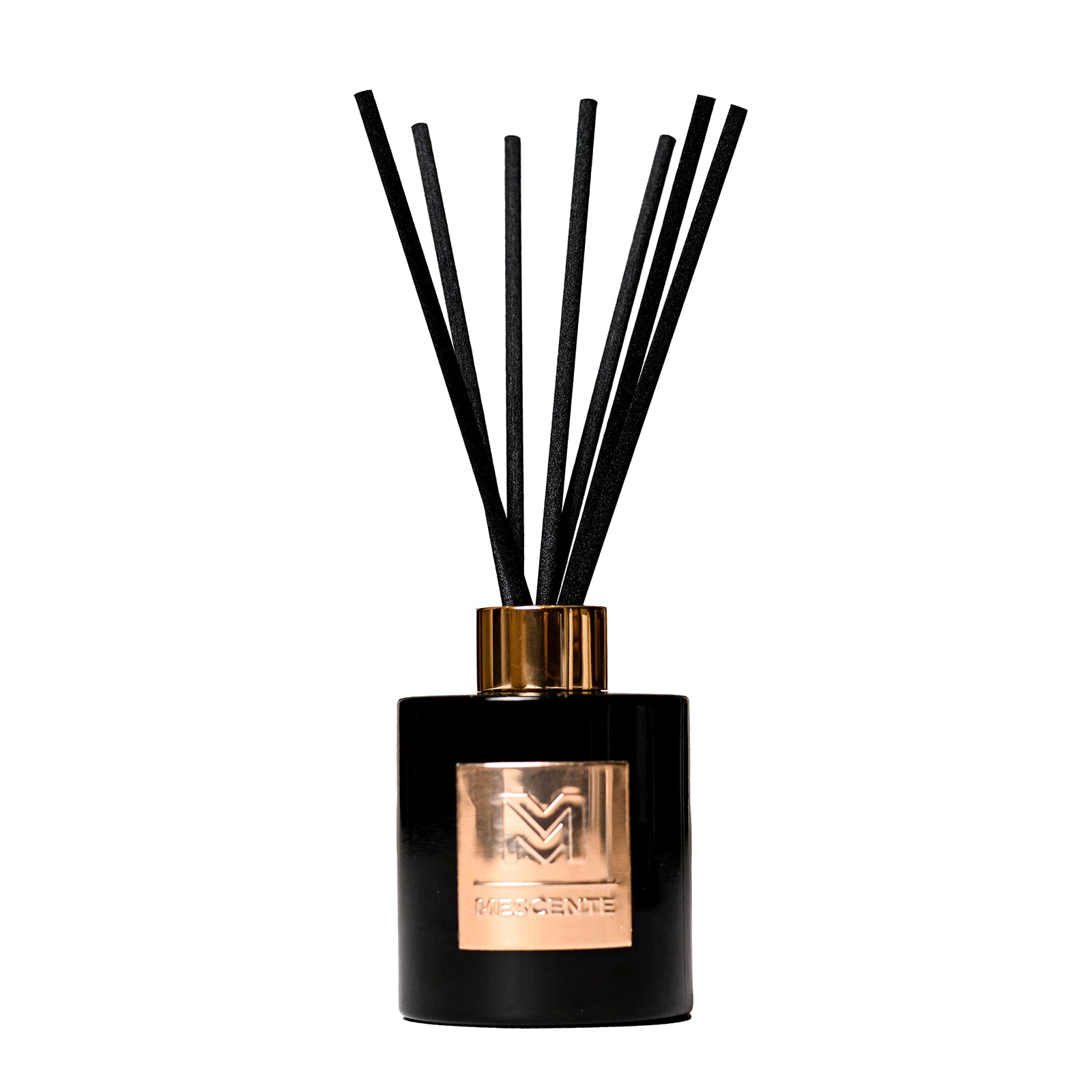 Mescente Wood Sage and Sea Salt 140 mL black reed diffuser