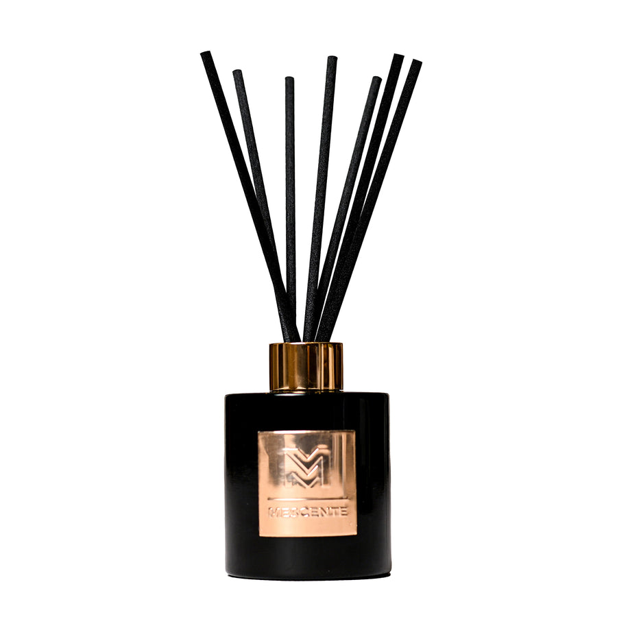 Mescente Wood Sage and Sea Salt 140 mL black reed diffuser