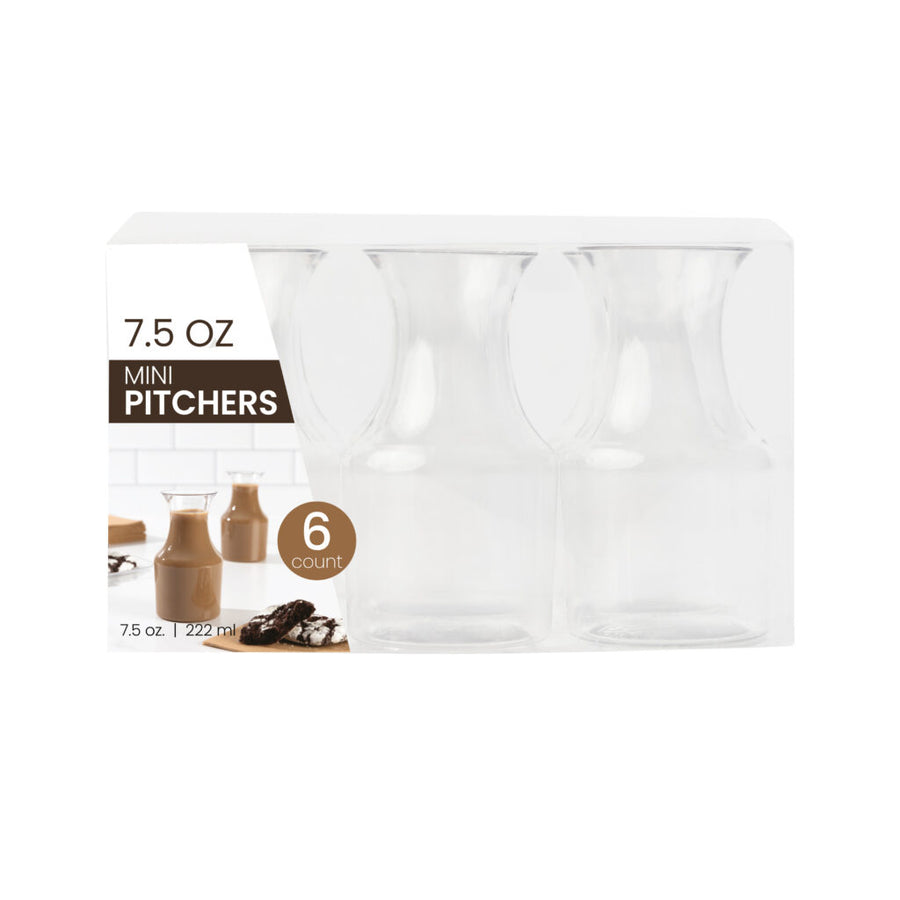 Mini Pitchers - 6 Count - The Closeout Connection