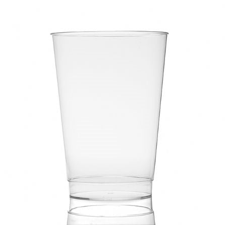 10oz Hard Plastic Round Tumblers- 16 Count